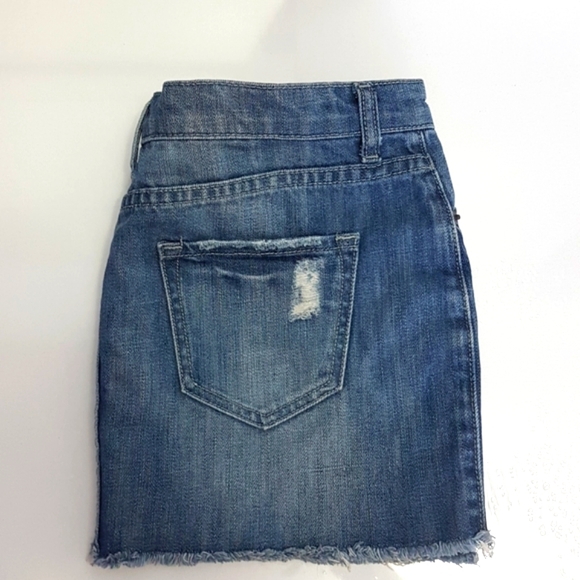 GARAGE Denim Jean Skirt - Picture 2 of 2